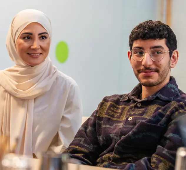 Nurcan Ileri und Ismail Yalcinkaya in der FABIDO-Kita Am Stuckenrodt.