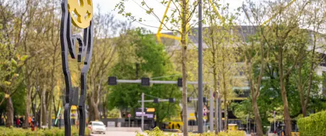 Eröffnung erster Bauabschnitt Eröffnungsmeile Strobelallee