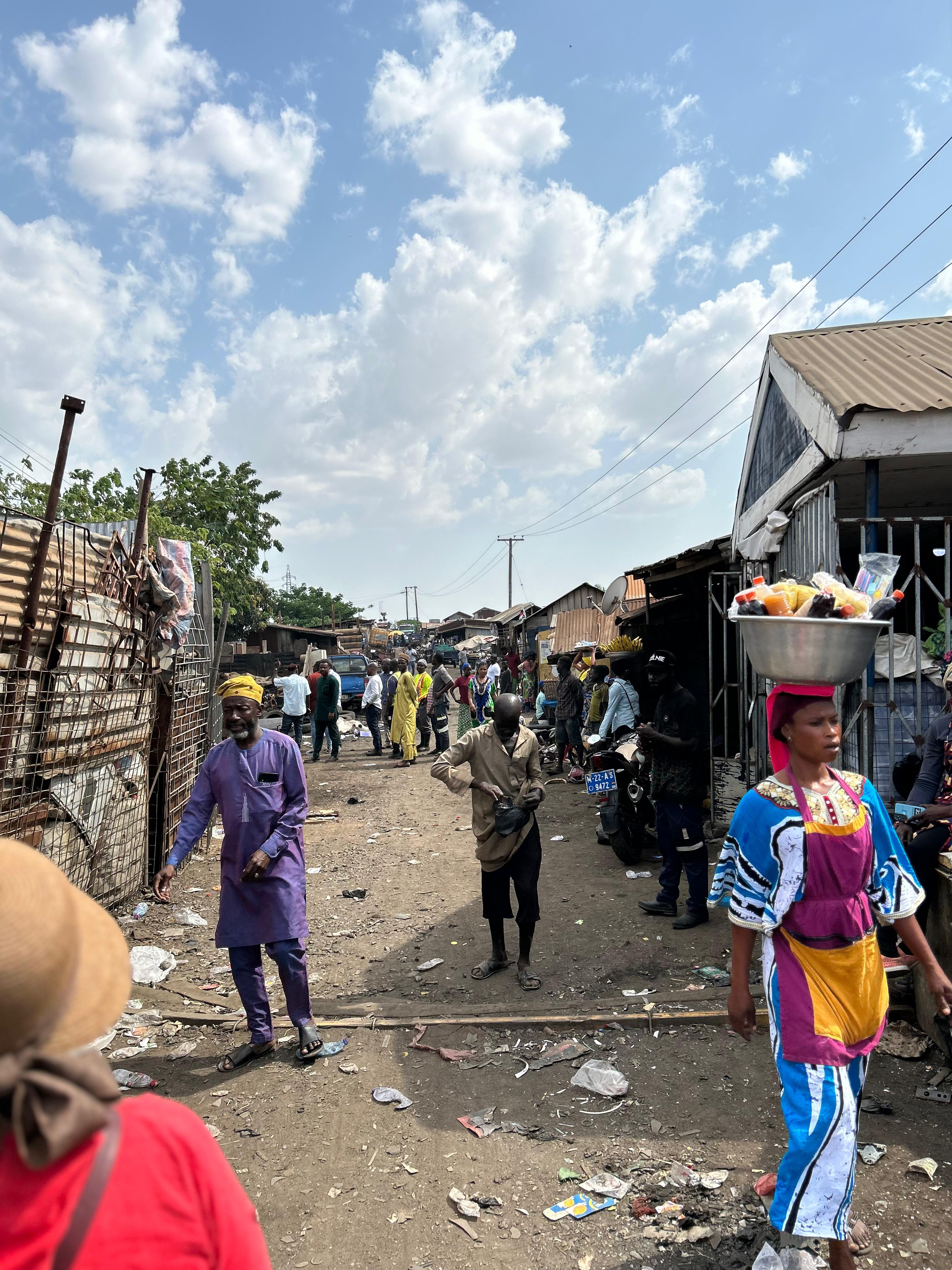 E-Schrott in Kumasi