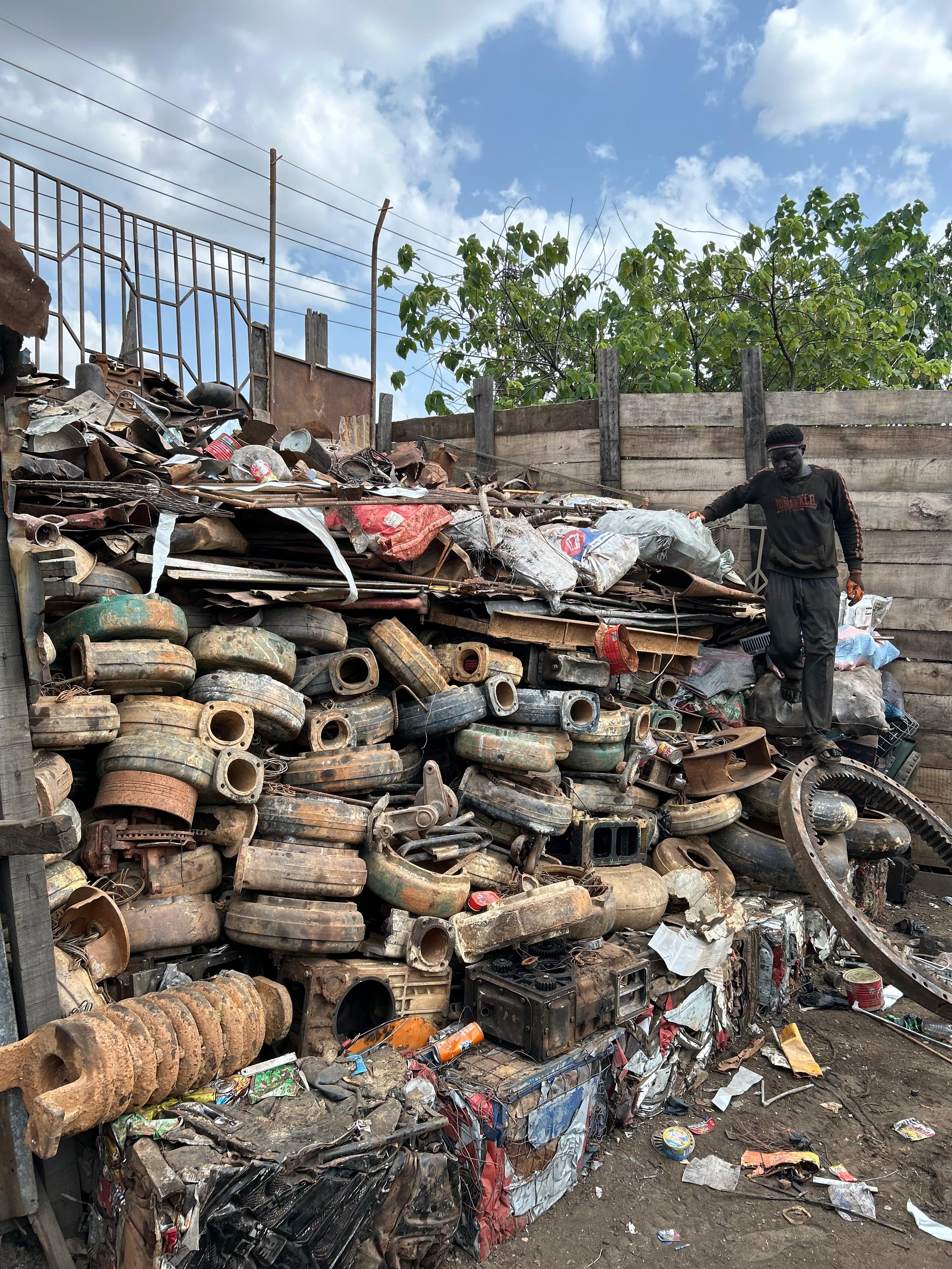 E-Schrott in Kumasi