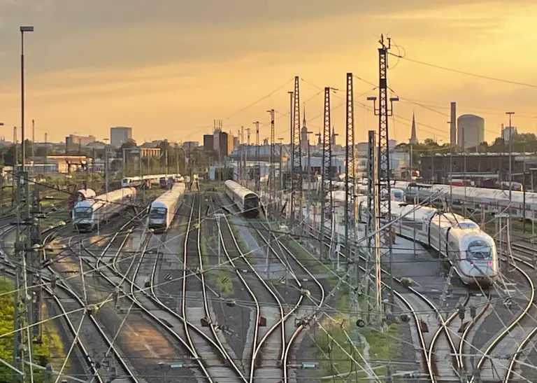 Eisenbahngleise in Dortmund