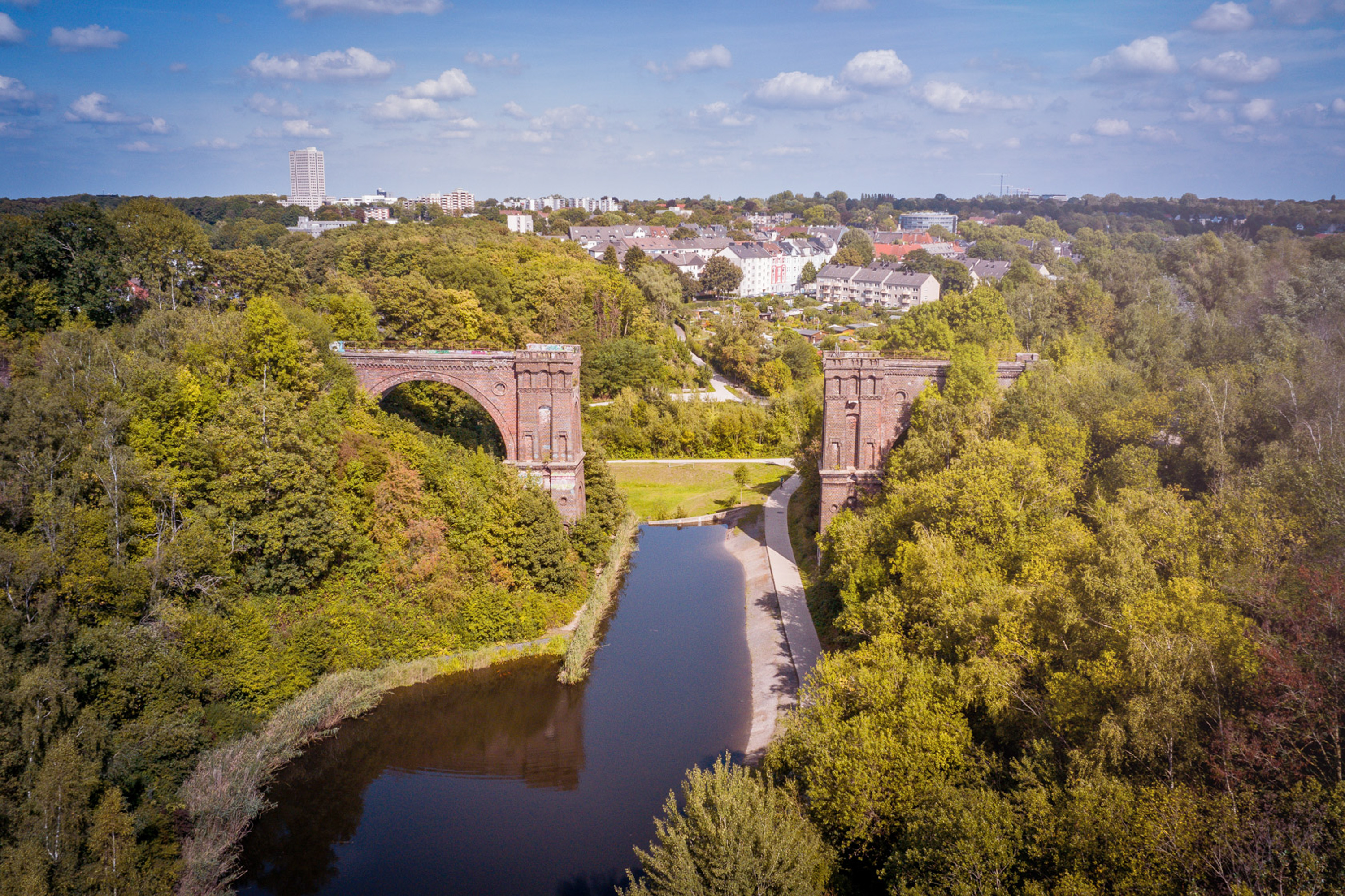 Viadukt auf der Halde Hympendahl