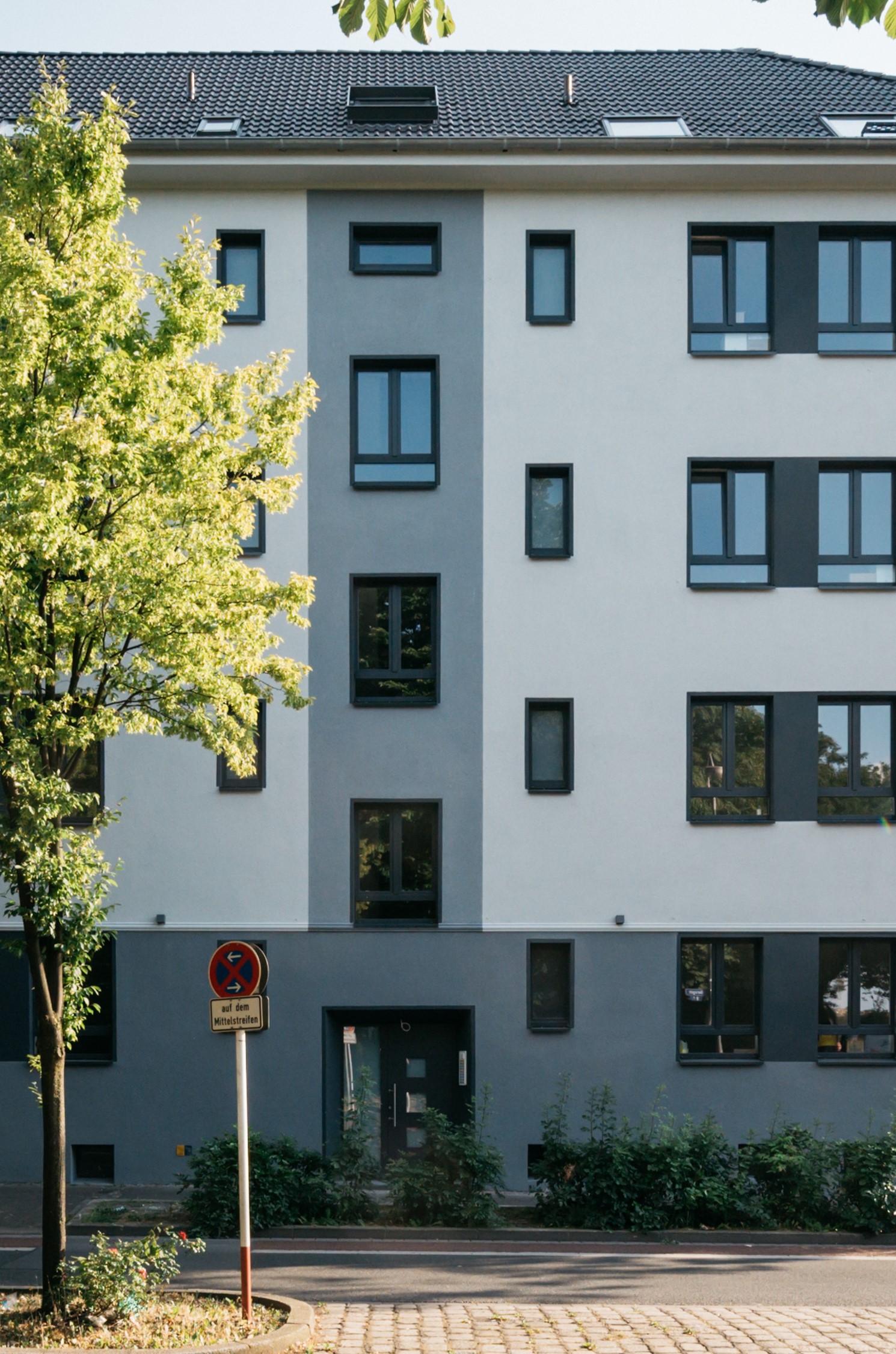 Das Wohnhaus an der Borsigstraße 39 nach der Sanierung.
