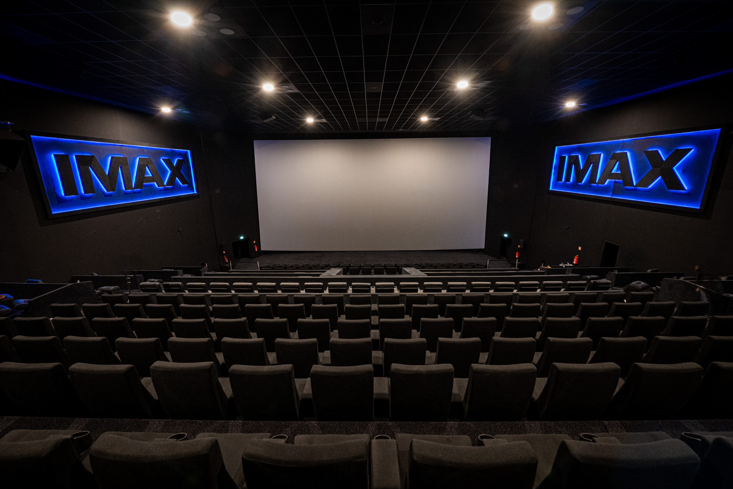 Der Imax-Kinosaal.