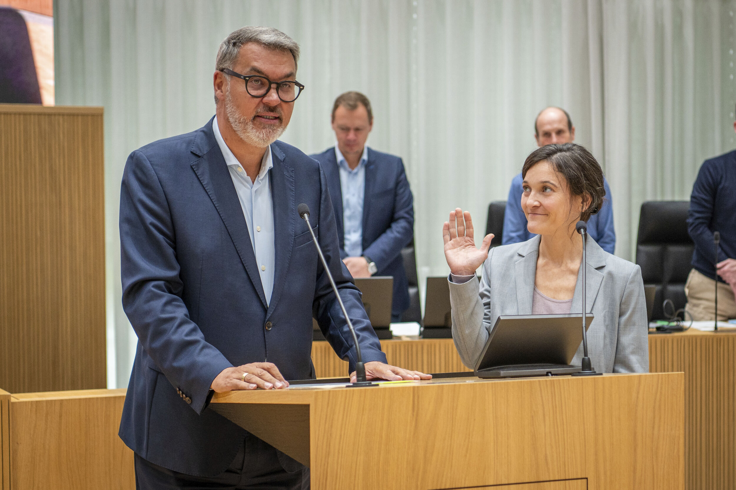 Oberbürgermeister Westphal vereidigt Frauke Füsers 