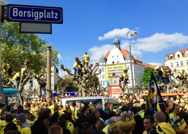 Meisterfeier Borsigplatz