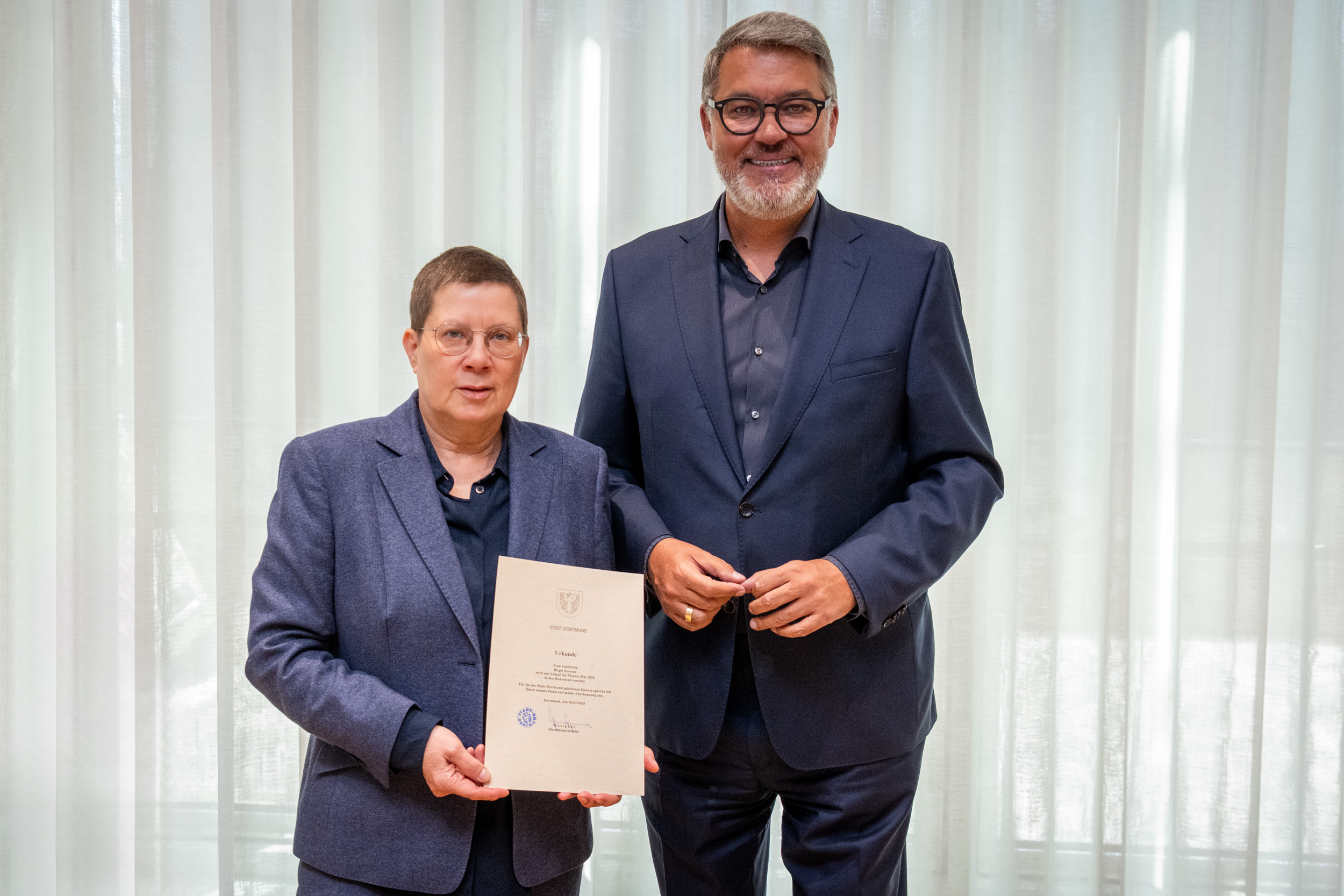 Thomas Westphal und Birgit Zoerner.
