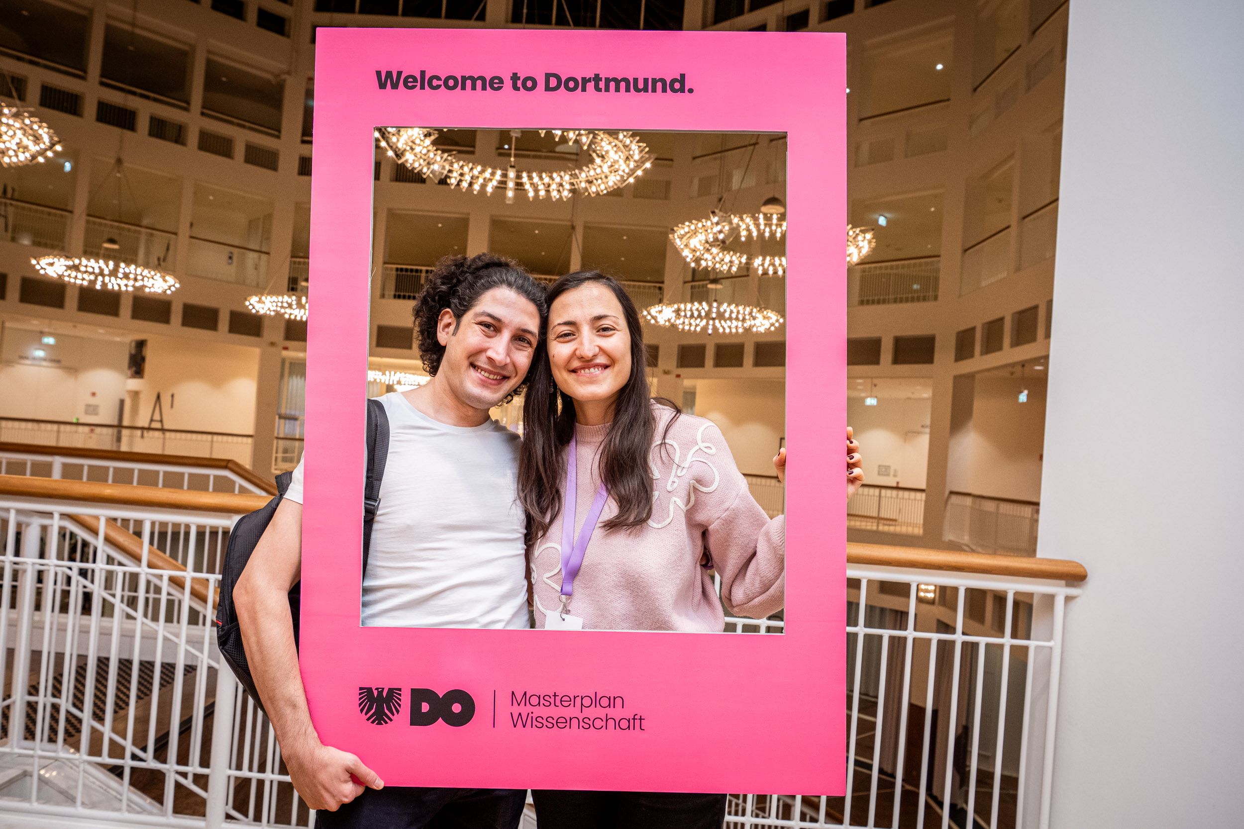 Junge Wissenschaftler im Rathaus