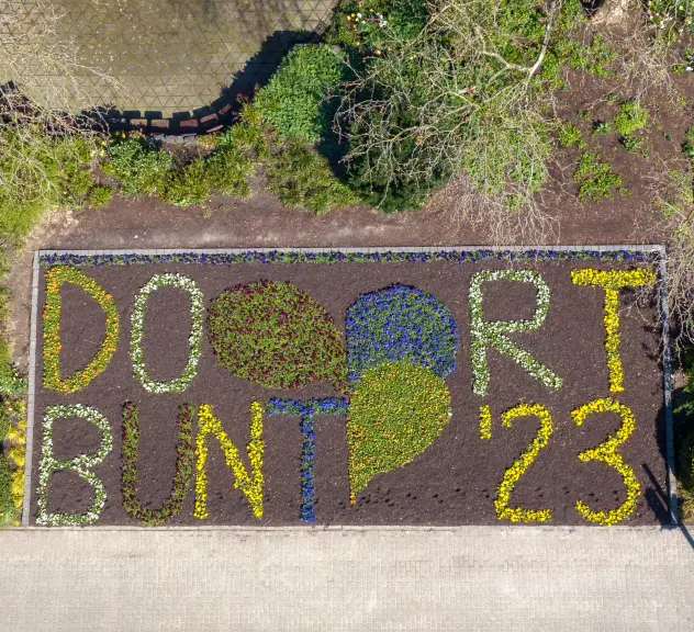 Das Dortmunder Grünflächenamt hilft schon fleißig bei den Vorbereitungen zu DORTBUNT