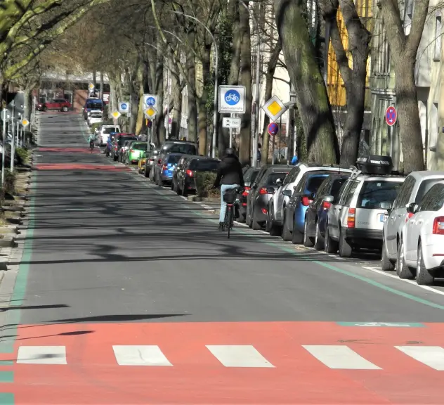 RS1 - Kreuzstraße Richtung Sonnenplatz