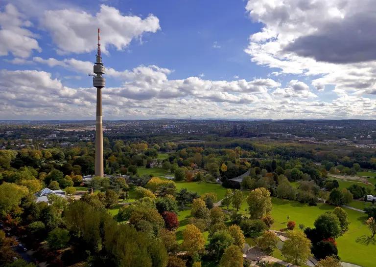 Westfalenpark Luftansicht