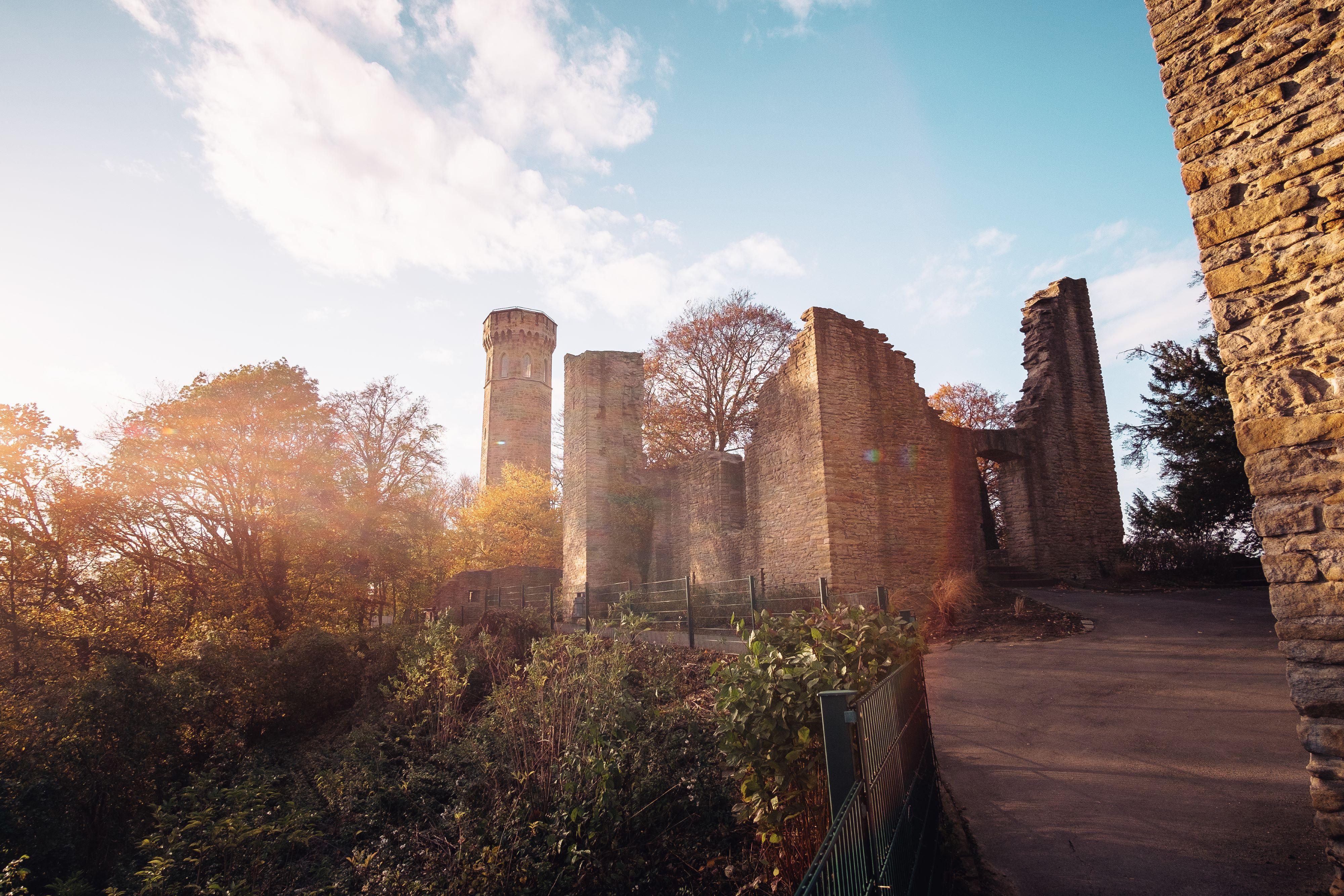 Ruine der Burg Syburg