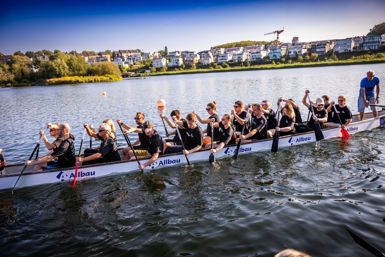 Drachenbootrennen auf dem PHOENIX-See 2024.