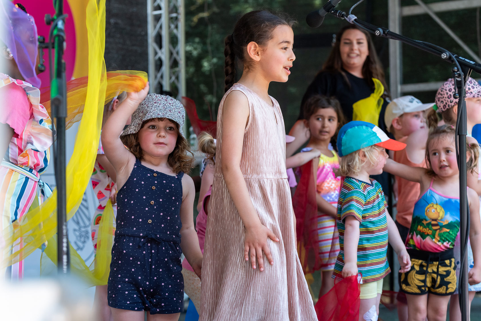 Kinder Chor aus der Kita Molnerweg