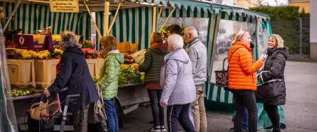 Wochenmarkt in Dortmund-Dorstfeld