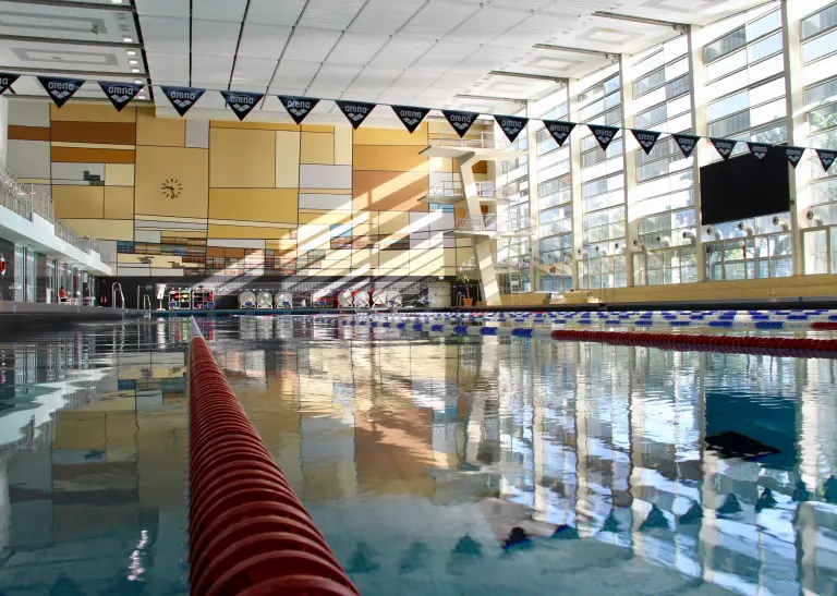 Das 50-Meter-Becken im Südbad.